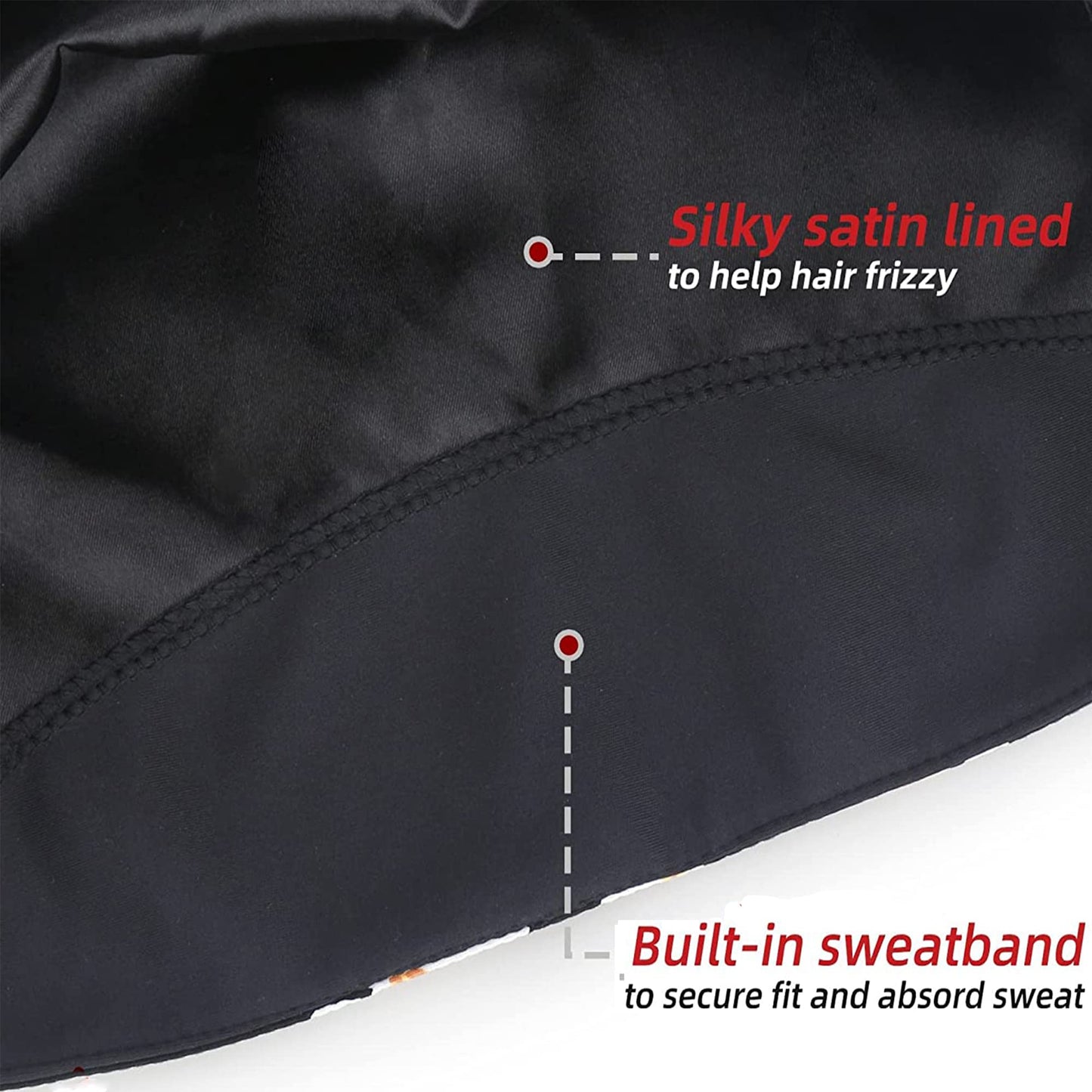 ABAMERICA Ponytail Scrub Caps for Women Surgical Caps Nurse Hat with Functional Ponytail Holder for Long Hair, Single or Satin-Lined