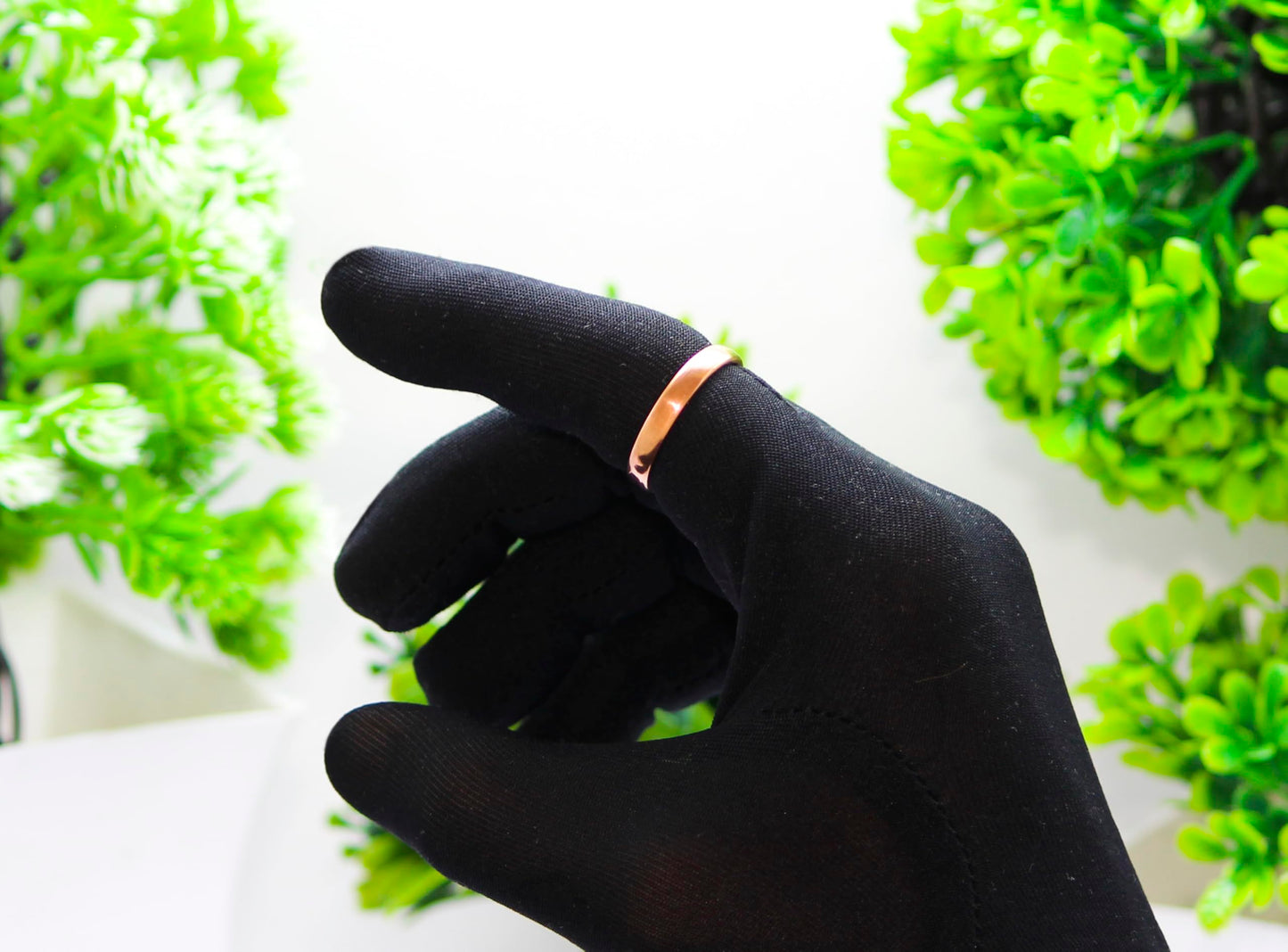 Krishnaa Jewels Pure Copper Handmade Classic Band Ring Ethnic Gift Jewelry for Men and Women (5)