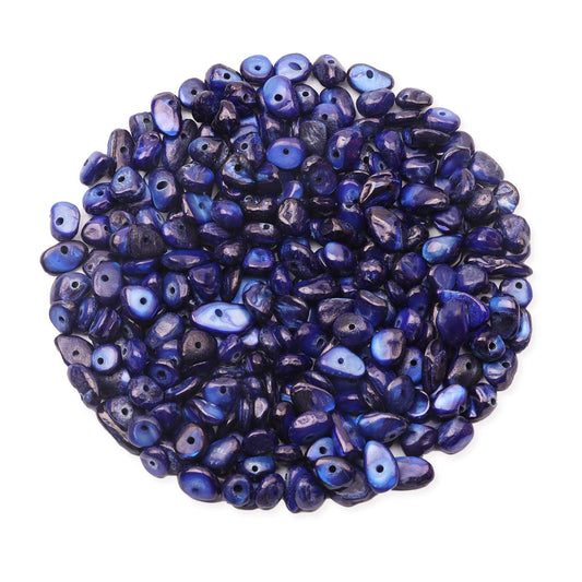 500 pcs Natural Chip Stone Beads Multicolor 5 mm to 8 mm Irregular Gemstone Healing Crystal Loose Rocks Bead Hole Drilled DIY for Bracelet Necklace Earrings Jewelry Making Craft