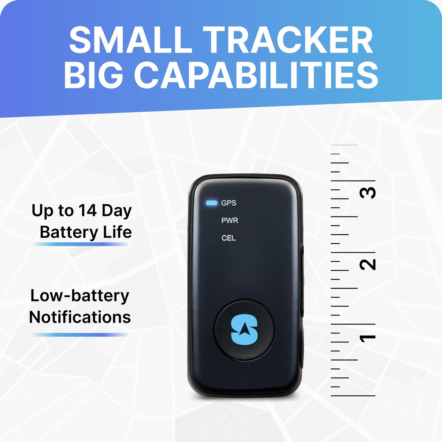 Spy Tec Atlas GPS Tracker for Vehicles & Kids | Up to 14-Day Battery Life | Geofencing, Portable Real Time Mini GPS Car Tracker w/Lifetime Support | Starter Kit with 1st Month Included