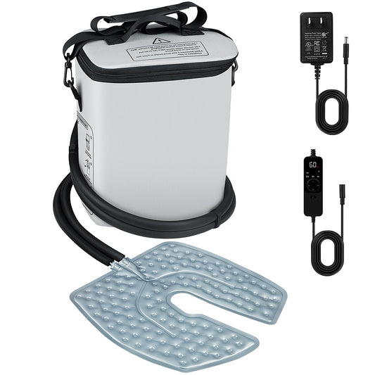 Ice Machine for Knee After Surgery – 19 QT (18L) Cold Therapy System with Timer, 5 Speeds – Circulating Cold Water for Knee, Back, Shoulder Pain Relief & Post-Surgery Recovery (Dad Gifts & Mom Gifts)
