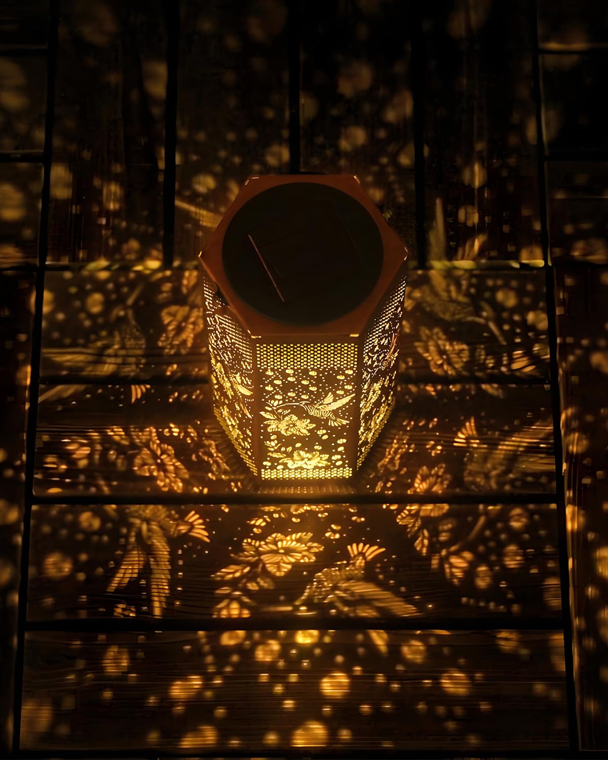 Hummingbird Solar Lantern Outdoor Waterproof - Birthday Gifts for Women Mom Grandma, Mothers Day Gifts, Solar Lights Outdoor Garden Decor for Outside