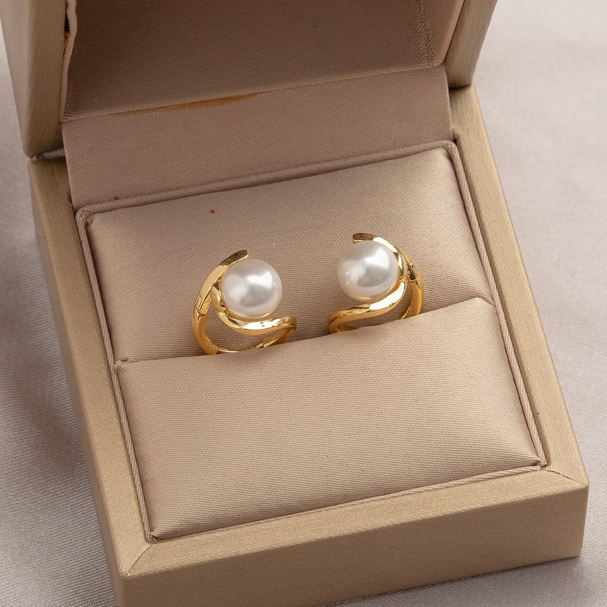 Halolux Lymphvity Germanium Earring for Women Lymphatic Drainage Earring CZ Zircon Acupressure Earrings Atheniz Lymphatic Earrings Dainty Jewelry Gifts (White)