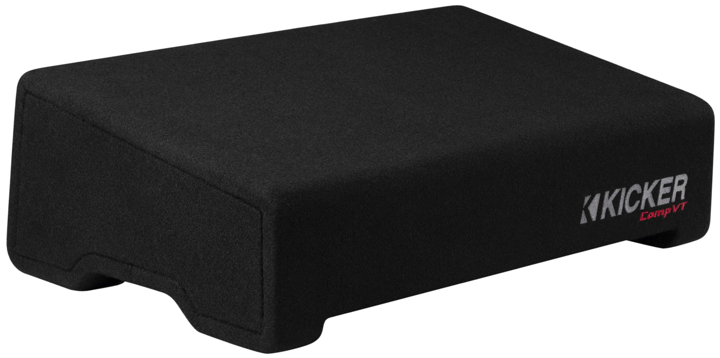KICKER 52CVTDF122 CVTDF 12" Subwoofer in Down Firing Enclosure, 2-Ohm