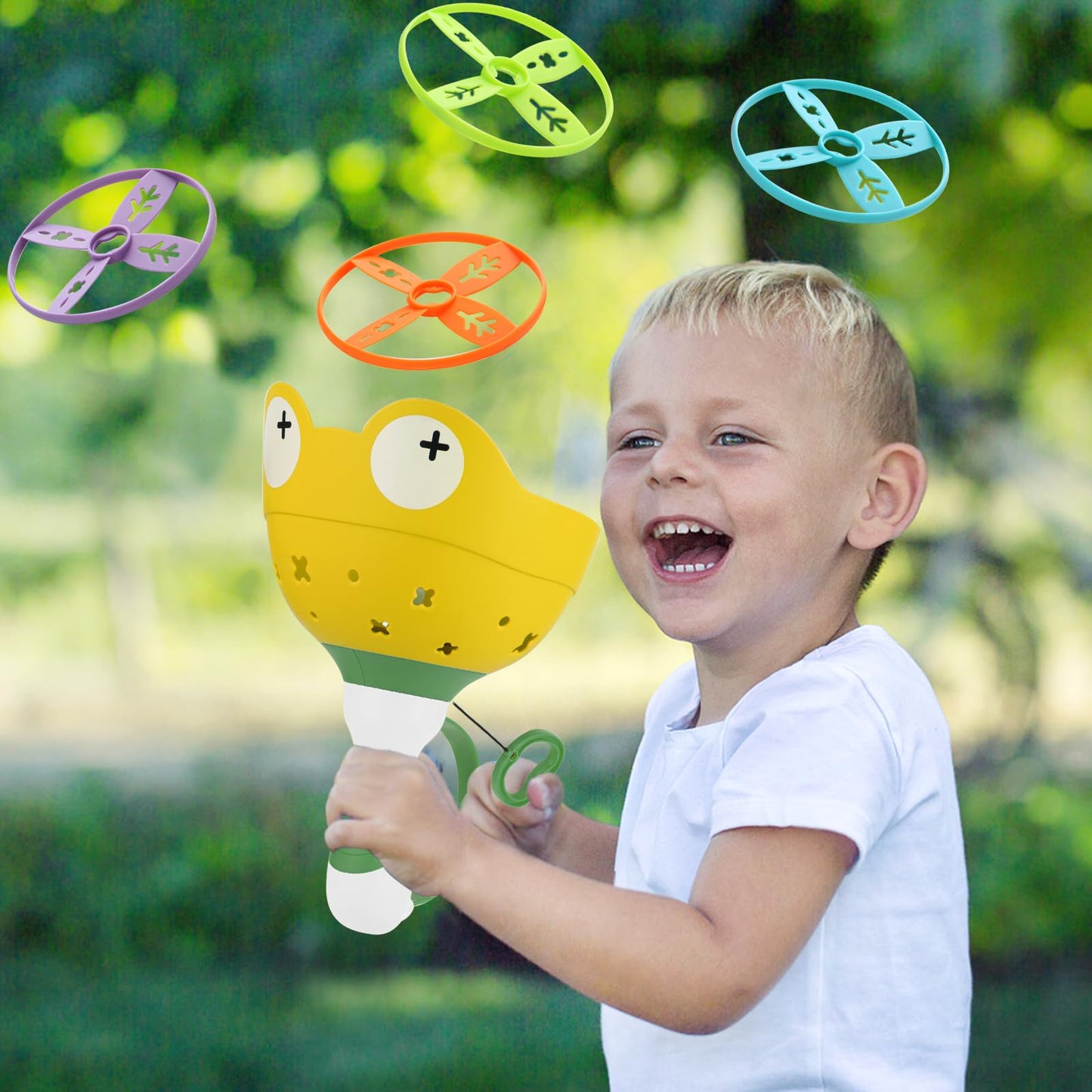 daboot Outdoor Toys for Kids Ages 4-8 Kids Outdoor Flying Toys Manual Capture Catching for Toddlers 3 4 5 6 7 8 Years Old Christmas Easter Birthday Gifts Boys Girls