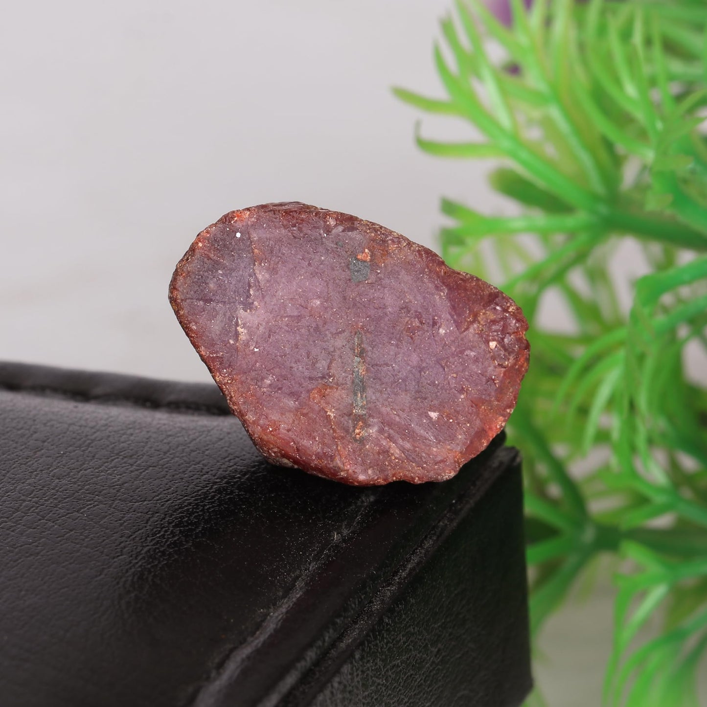 GEMHUB Natural Crystals And Healing Stones 13.00 Carat Raw Rough Star Red Ruby Healing Crystals For Jewelry Making