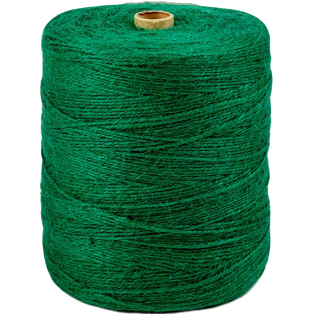 PerkHomy Garden Twine Strong Natural Jute 3,600 Feet Long Green Twine for Gardening Tomato Climbing Plant Tie Floristry Crafts Gift Wrapping Packing Decor (Green 2mm * 3600feet)