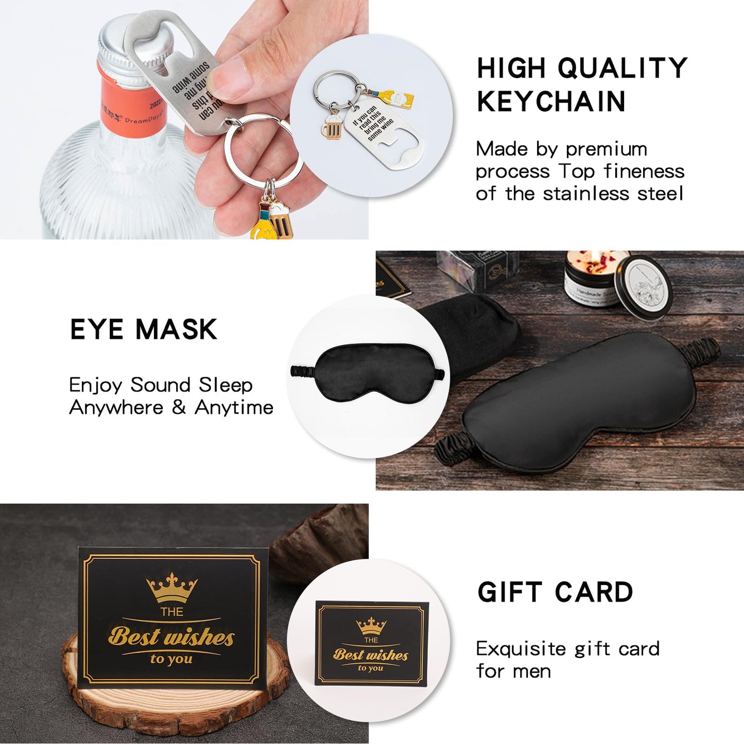 Gifts for Men, Gifts for Men Who Have Everything, Premium Adult Gift Box for Him Boyfriend Husband Dad Grandpa Friend Brother Family, Perfect for Birthday Appreciation Thank You Gift