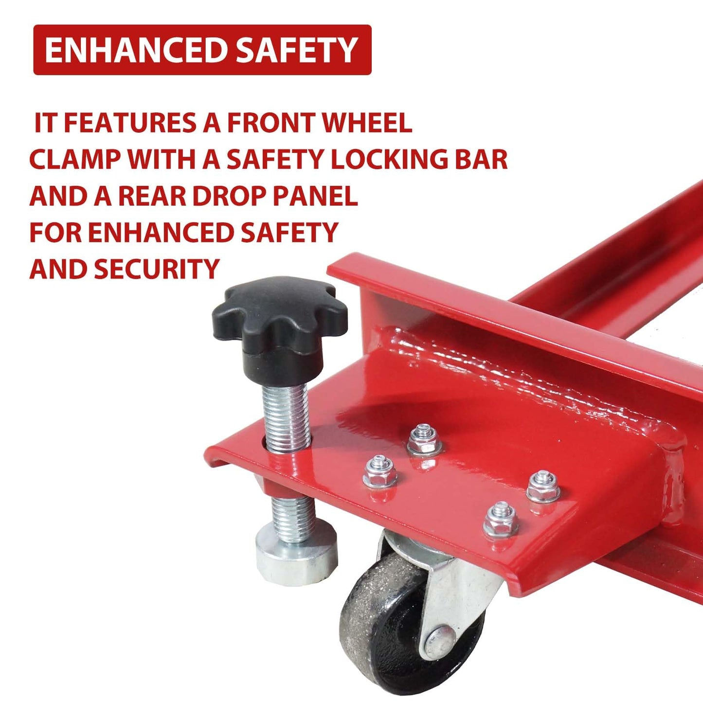 GarveeTech Hydraulic Motorcycle Lift - 1000 LB Capacity, Lift Hoist, Jack Stand, for Mechanics, Workshops, Homes