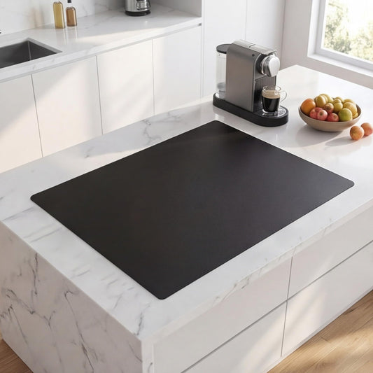 36" x 24" Extra Large Silicone Mat for Epoxy Resin, non-slip, heat-resistant, demolding, etc. (Black)
