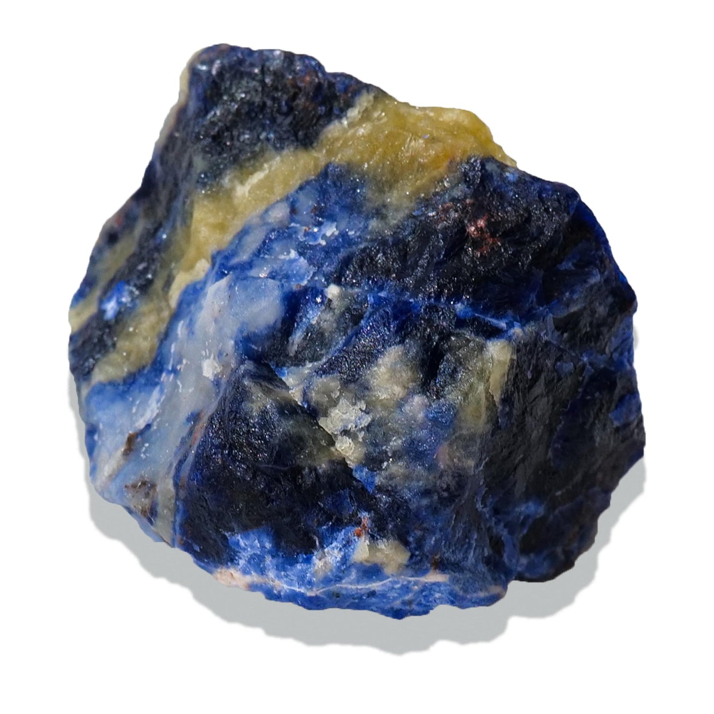 Apengshi 1.2-2'' Sodalite Raw Stone Natural Crystal Healing Crystal and Stone Rough Rocks for Fountain Home Garden Decor Meditation