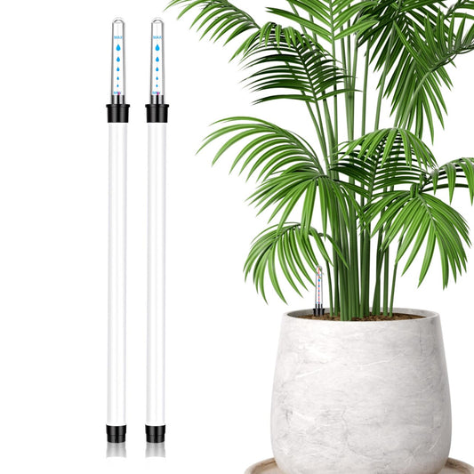 DOITOOL 2 Pcs Water Level Indicator for Plants 14 Inch Floating Buoy Moisture Meter Gauge Water Indicator for Flower Pot Planter Indoor Outdoor Gardening Soil Shortage Reminder