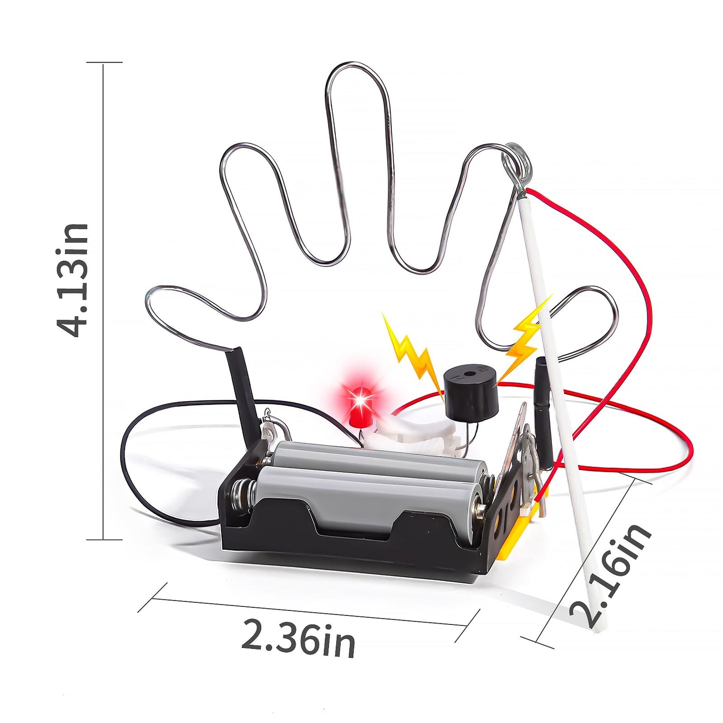 Bulk STEM Kits - 8 Set Electric Circuit Science Craft Kits for Kids Age 8-10 12-14 10-12, Girls Boys Arts and Crafts for Kids Ages 8-12 Gift Ideas, STEM Activities Projects Buzz Wire Maze Game
