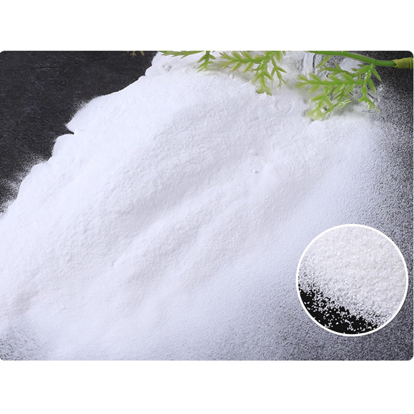 AOSWTLIF White Quartz Sand 40-80 Mesh, Natural Decorative Craft Sand for Resin Art, Acrylic Painting Texture, Vase Filler, Incense Burner & Landscaping (2 LB)