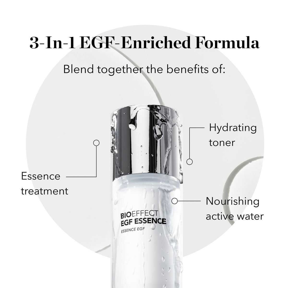 BIOEFFECT EGF Essence Toner Facial Skin Care, Hydrating Icelandic Beauty Water to Prime Skin with Minerals, Glycerin and Plant Based Growth Factor Proven to Deliver Anti-Aging Results
