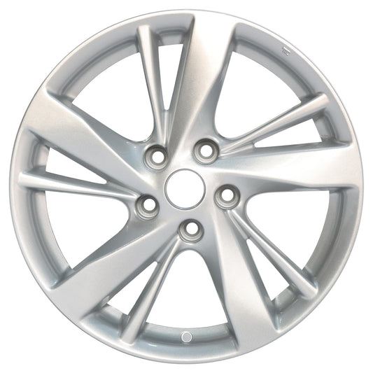 LUNEGUE 17x7.5" 17 Inch Silver Aluminum Alloy Wheel Rims Fit for Nissan Altima 2013 2014 2015 2016, ALY62593U20N, OE Stock Specs