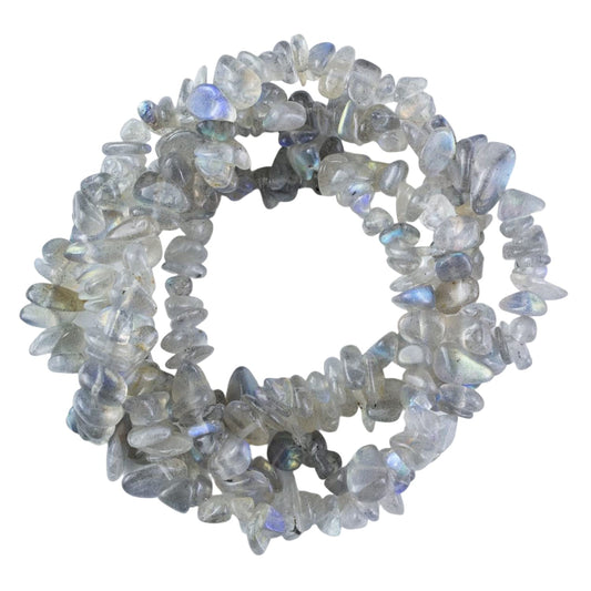 31 inches Chip Stone Loose Gemstones Beads Drilled Strand for Jewelry Making (Labradorite)