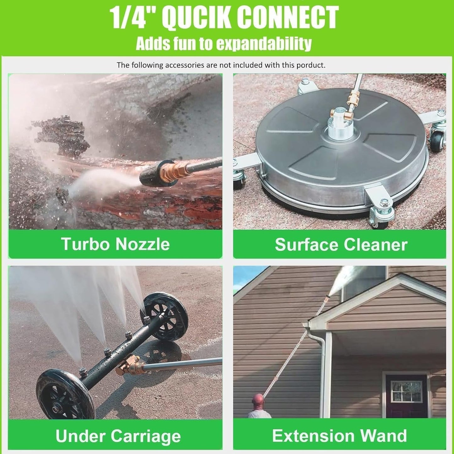 Imdot Gas Pressure Washer 4200PSI 4.0GPM Commercial Power Washer Gas Powered with 212CC Engine, 5 Tips, 25ft Hose, Soap Tank, Powerwashers for Home Cars, Black