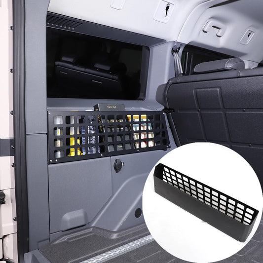 Hudiriy Car Trunk Storage Panel Compatible with Ineos Grenadier 2020-2026 Retrofit of The Storage Bracket on The Side of The Trunk，Trunk Side Fence Storage Tray Bracket Accessories (left)