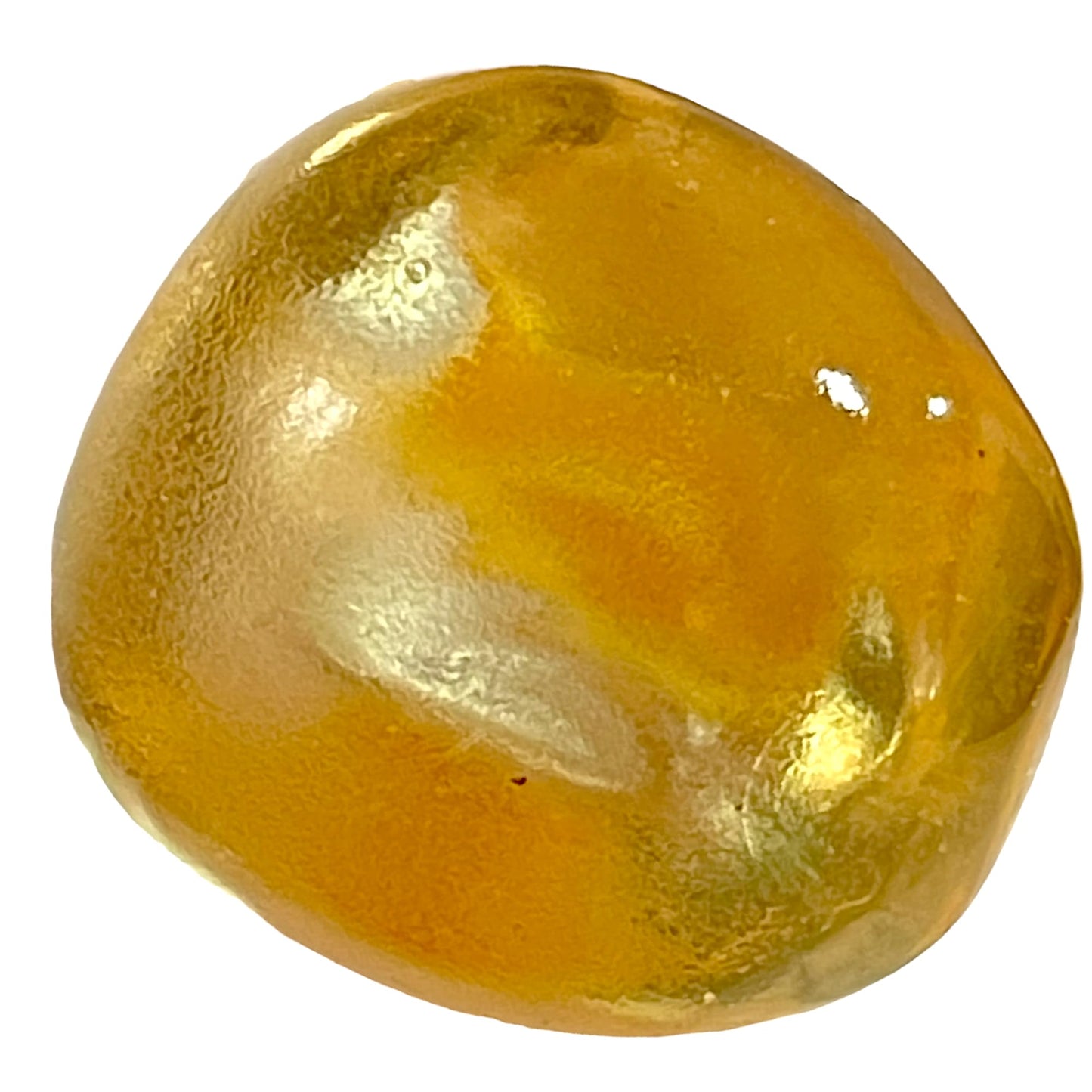 Healing Crystal Stones, 1.25-2.0" Large Reiki Healing Gemstones Natural Tumbled Polished Stones for Energy Witchcraft Therapy Meditation (Citrine)