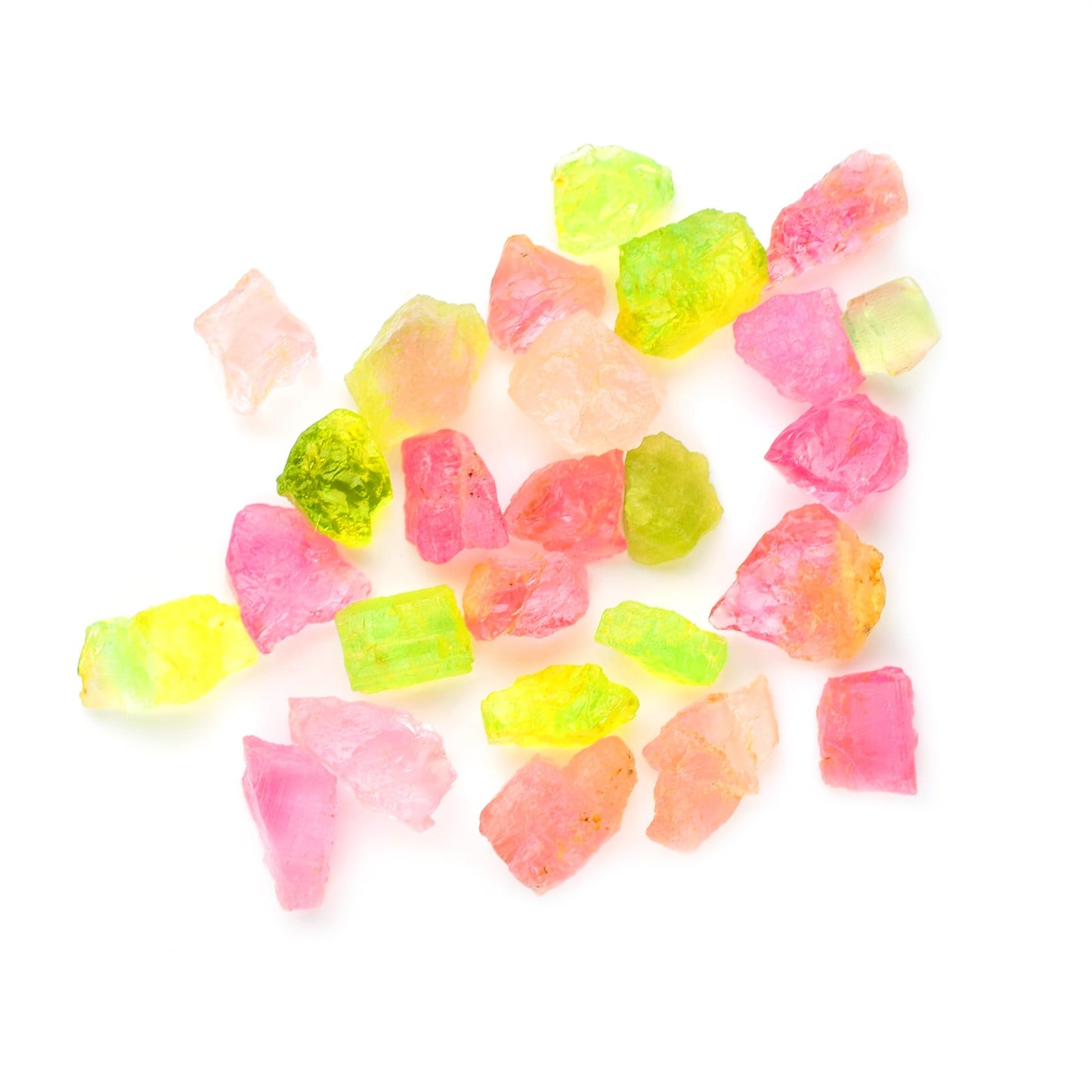 25 Carat Natural Multi Tourmaline Stone Rough, Wholesale Raw Gemstone, Uncut Shape for Jewelry Making, Gemstone Supply Tool, Jewelry Making Stone, Rough Tourmaline, Healing Stone (multi tourmaline)