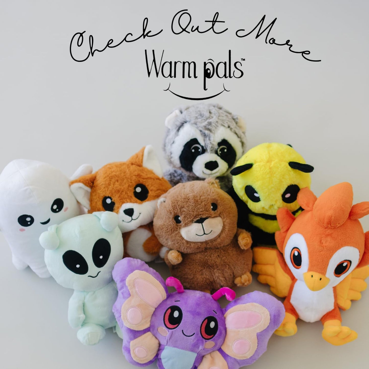 Flirty Giraffe - Microwavable & Weighted Plush Stuffed Animal - Heated Plushie for Warmth - Cute, Soft, Cozy Toy for Adults & Children (Boys, Girls, & Toddlers) by Warm Pals