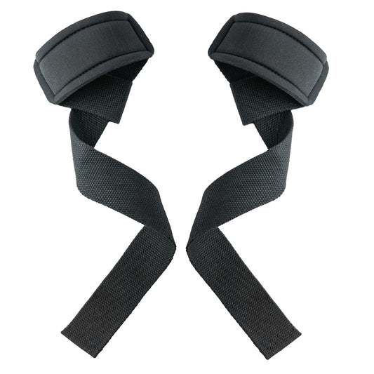 GSFOVOP Lifting Wrist Straps for Weightlifting, Deadlifts, Strength Training, Gym Workout, Soft Cotton Wrist Wraps with Neoprene-Padded Support, Premium Strap for Men & Women