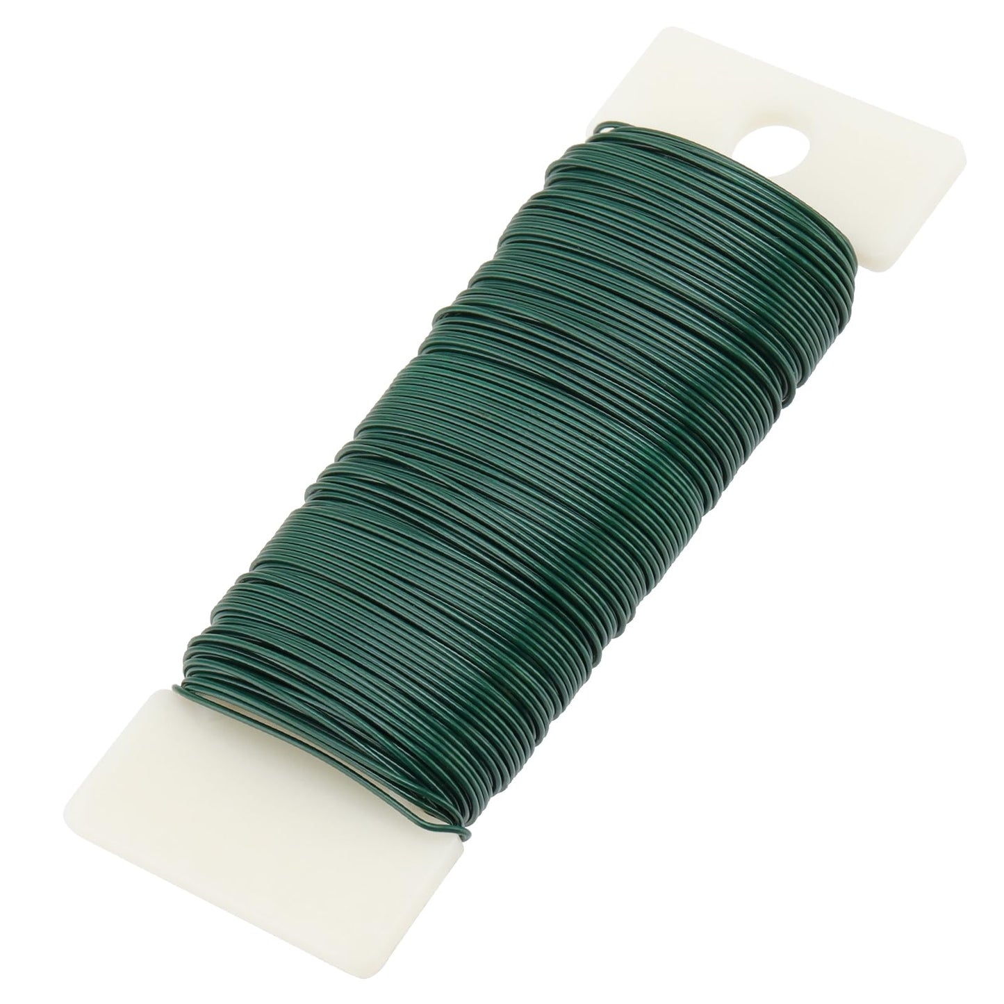 SENJEOK 20 Pack 38 Yards Green 22 Gauge Floral Wire, Flexible Paddle Wire for Crafts Wreaths Flower Floral Arrangements