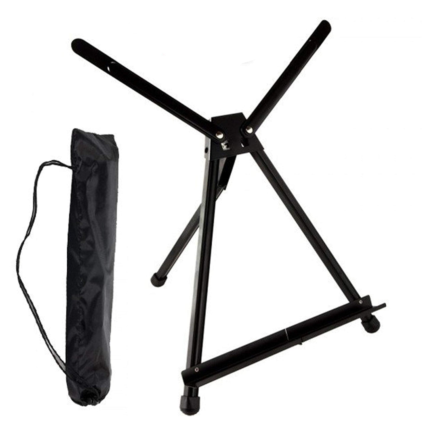 Bob Ross Master Artist Oil Paint Set Bundle with Aluminum Table Easel (2 Items)