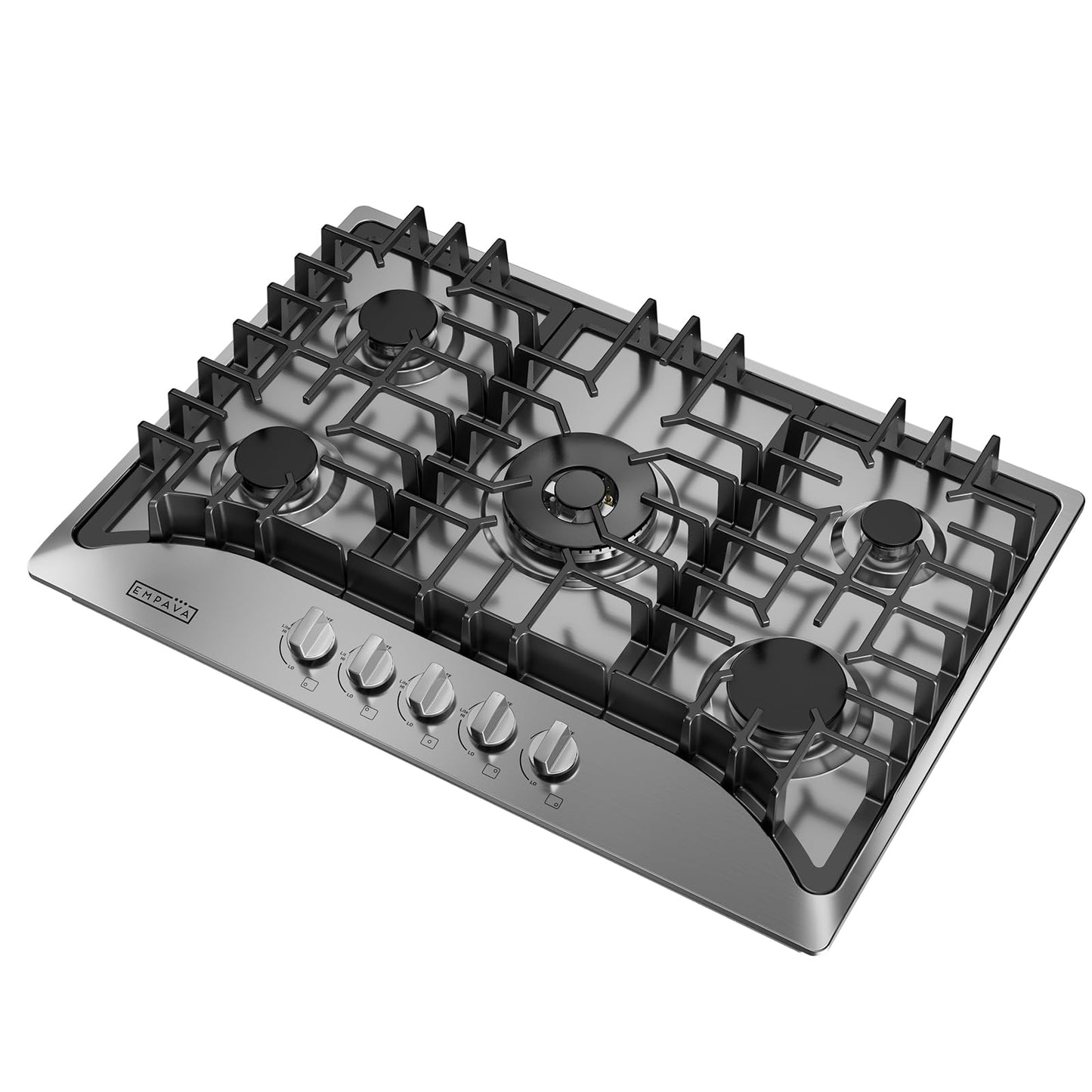 Empava 30" Built-in Gas Cooktop in Stainless Steel with 5 Burners 30XGC5B70C