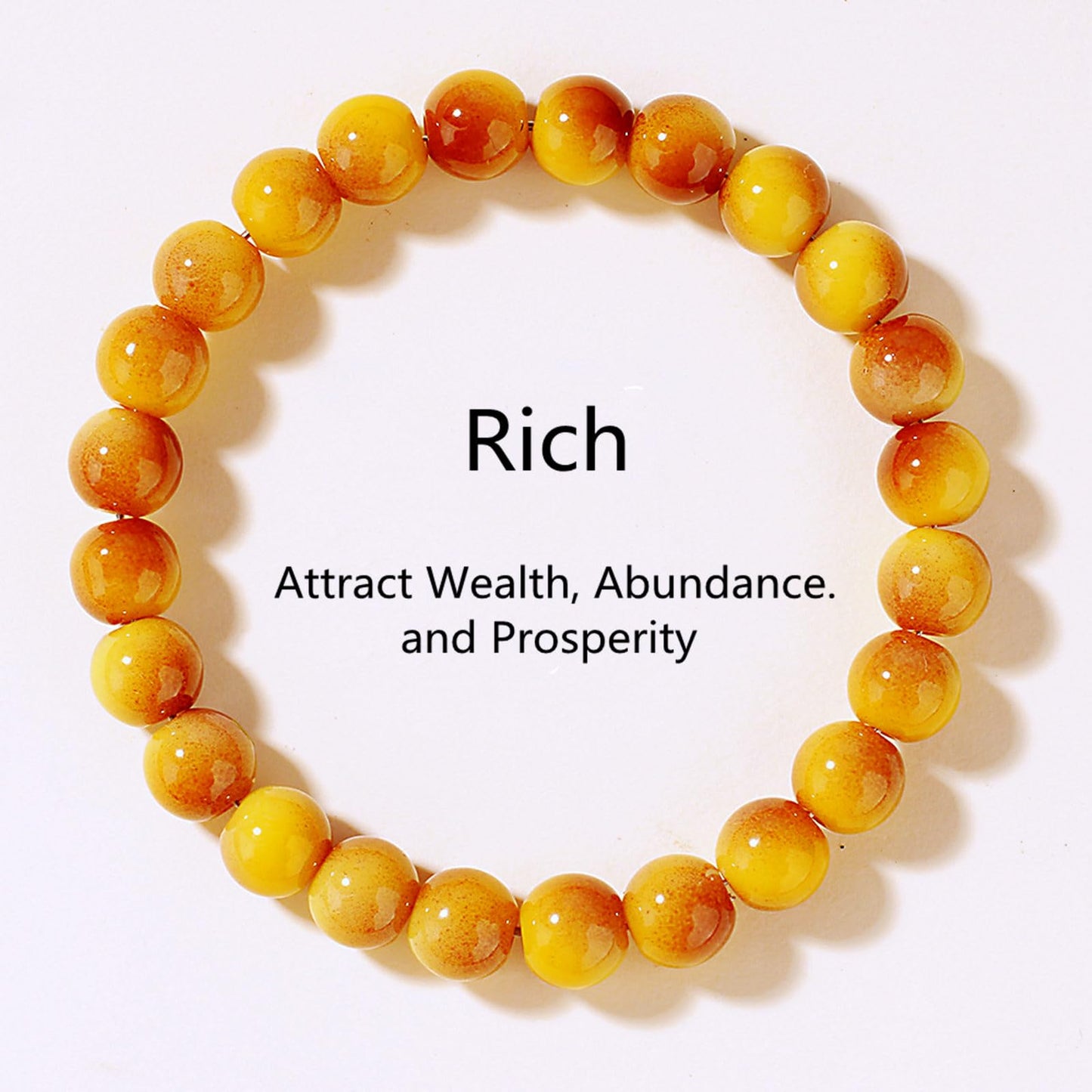 WEFRIN Evil Eye with Hematite Black Obsidian Tiger Eye Stone Triple Protection Bracelets for Men Women, Crystal Healing Stone Bracelet Bring Luck Prosperity and Happiness Jewelry (H-8mm(h))