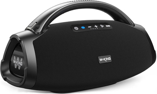 330W PEAK Loudest Boom Box X20, 7.5" Subwoofer, 2.1Ch, IPX7 Waterproof 200W RMS Party Bluetooth Speaker, Hi-Fi, Large Wireless Speakers, BT5.4, EQ APP, Fast Charge, Guitar-in,Massive Bass for Outdoors