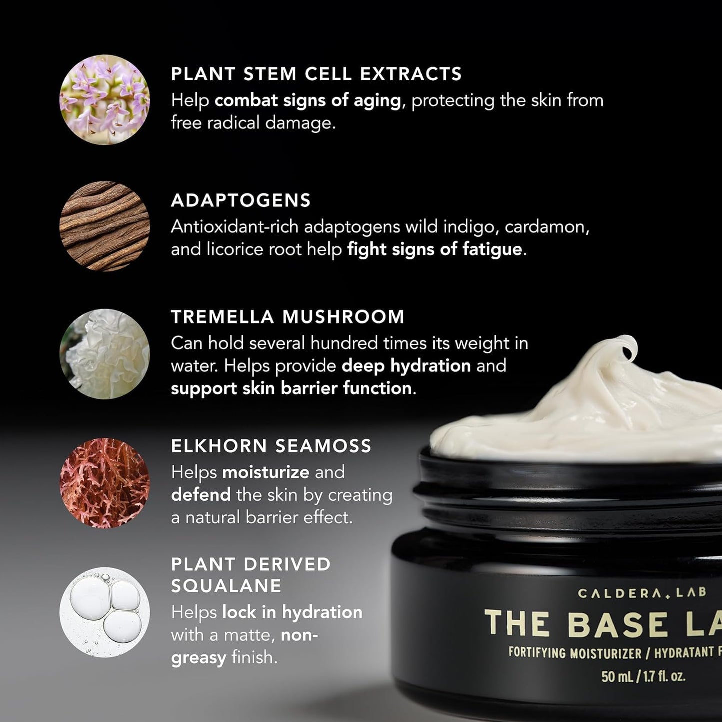 Caldera + Lab Men’s Skincare Set – The Regimen Rich: Cleanser, Moisturizer & Night Serum | Hydrating, Firming & Smoothing | Niacinamide, Clean, All Skin Types