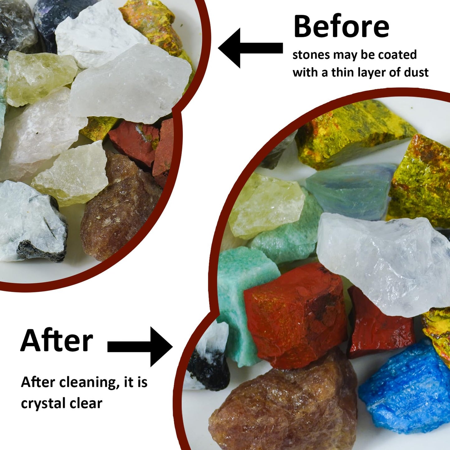 Raw Crystals, Large 1.2-2.0" Healing Crystal Natural Rough Stones for Intuition,Chakra,Meditation,Decoration,Polishing,Energy Work (Blue Apatite, 3.5oz-0.8-1.2"raw Crystals)
