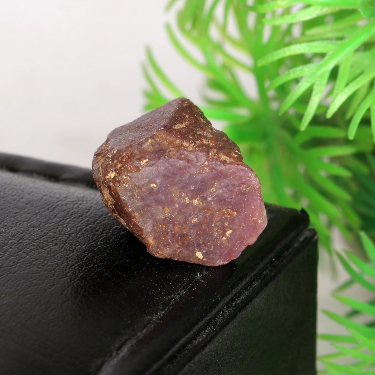 GEMHUB Natural Crystals And Healing Stones 13.00 Carat Raw Rough Star Red Ruby Healing Crystals For Jewelry Making