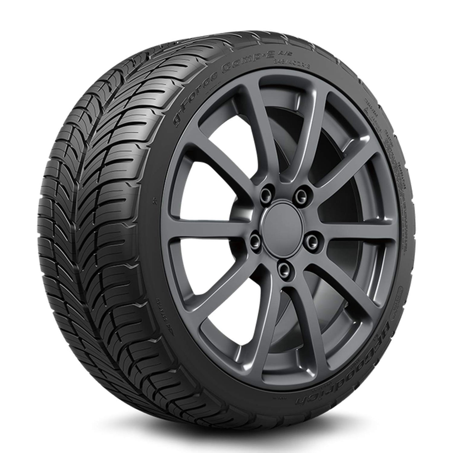 BFGoodrich G-Force Comp-2 A/S Plus All-Season Radial Car Tire for Ultra-High Performance, 245/50ZR16 97W
