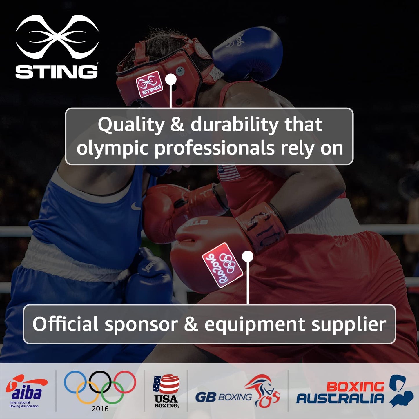 Sting Elasticized Quick Boxing Hand Wrap Gloves, Boxing Equipment for MMA Competition and Training, Teal Blue, M