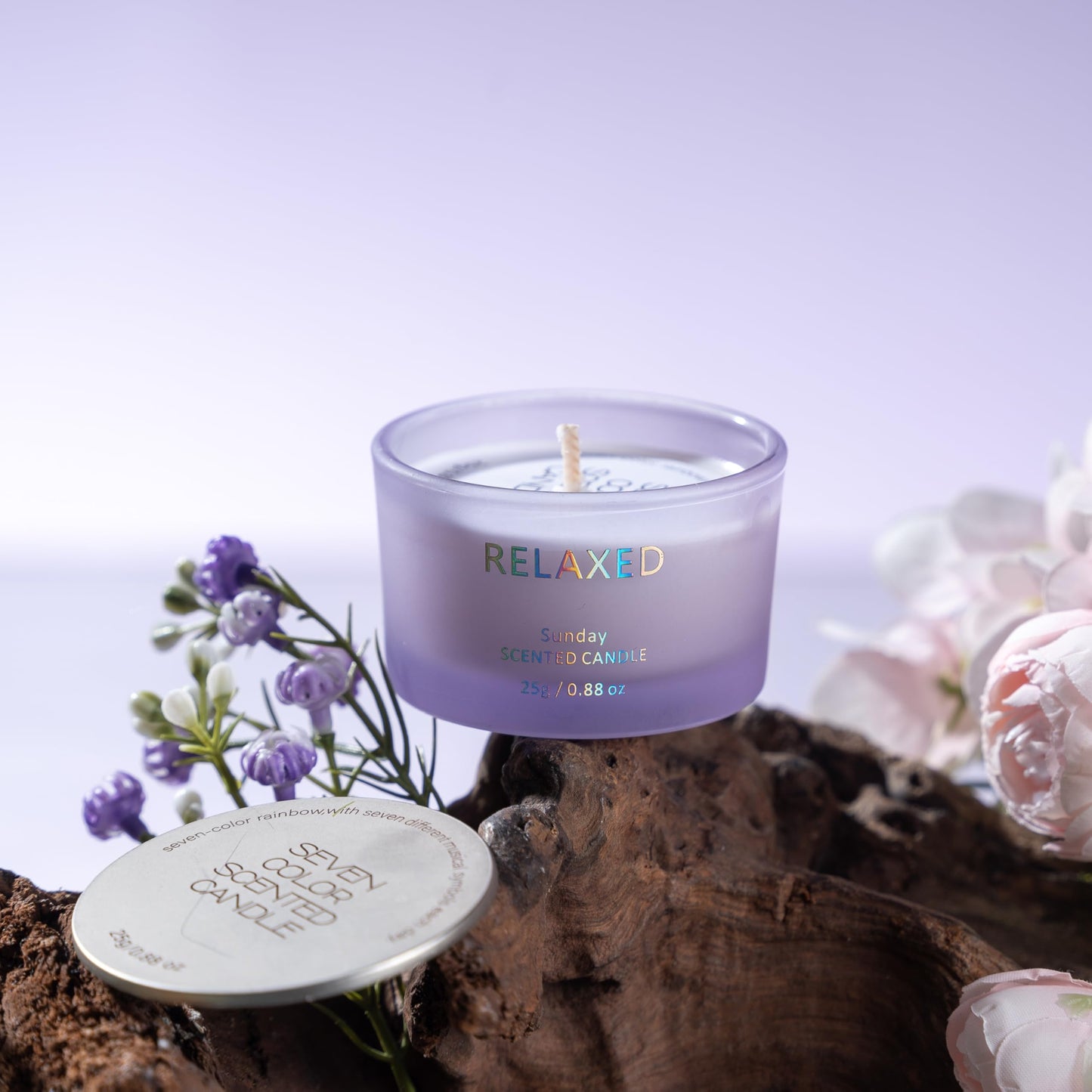 7-Day Rainbow Candle Set – The Perfect Mother's Day Candle Gift | Self-Care and Stress Relief Aromatherapy Candles - Family Relaxation Candle Set | Customers' Favorite Find!