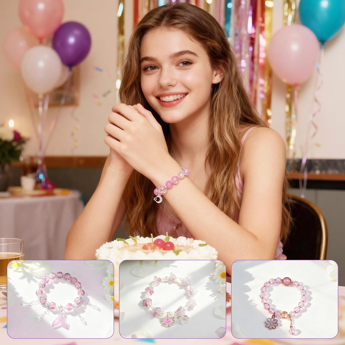 Birthday Mothers Day Gifts for Mom, 21PCS DIY Photo Pop Up Box Get Well Soon Gifts Baskets for Women, Spa Care Package After Surgery Feel Better Inspirational Birthday Gift for Women Wife Grandma
