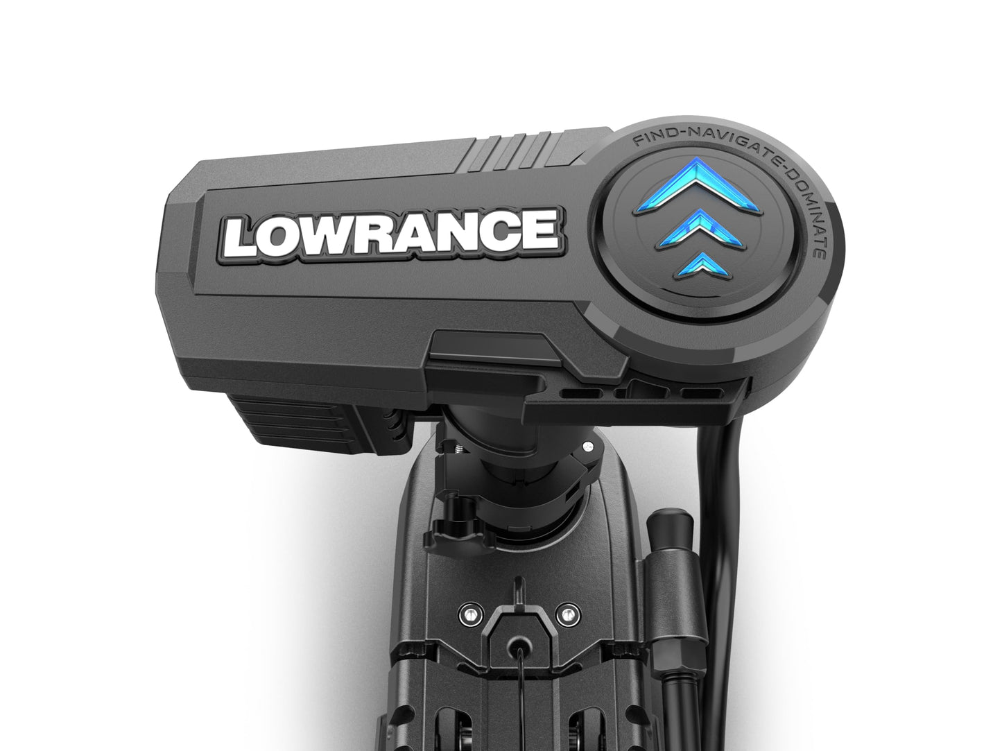 Lowrance Ghost X Freshwater Trolling Motor 47-inch Shaft, Bow Mount, with Active Imaging Nosecone and Configurable Foot Pedal, 000-16475-001
