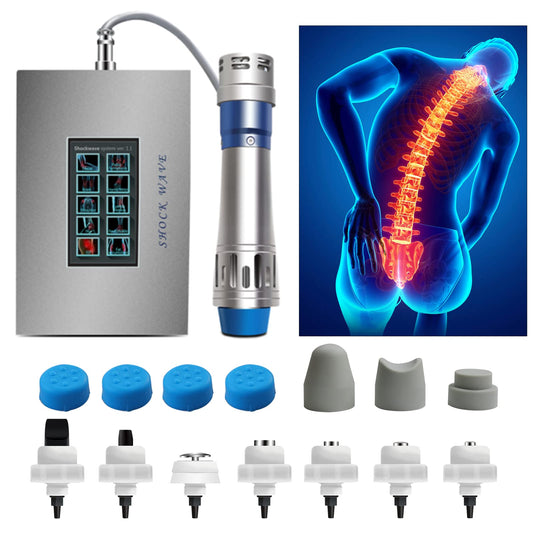Electric Shockwave Therapy Machine for Body Shock Wave Therapy Device Muscle Relaxation Tool for Pain Relief Body Massager Focused Shockwave Therapy Machine