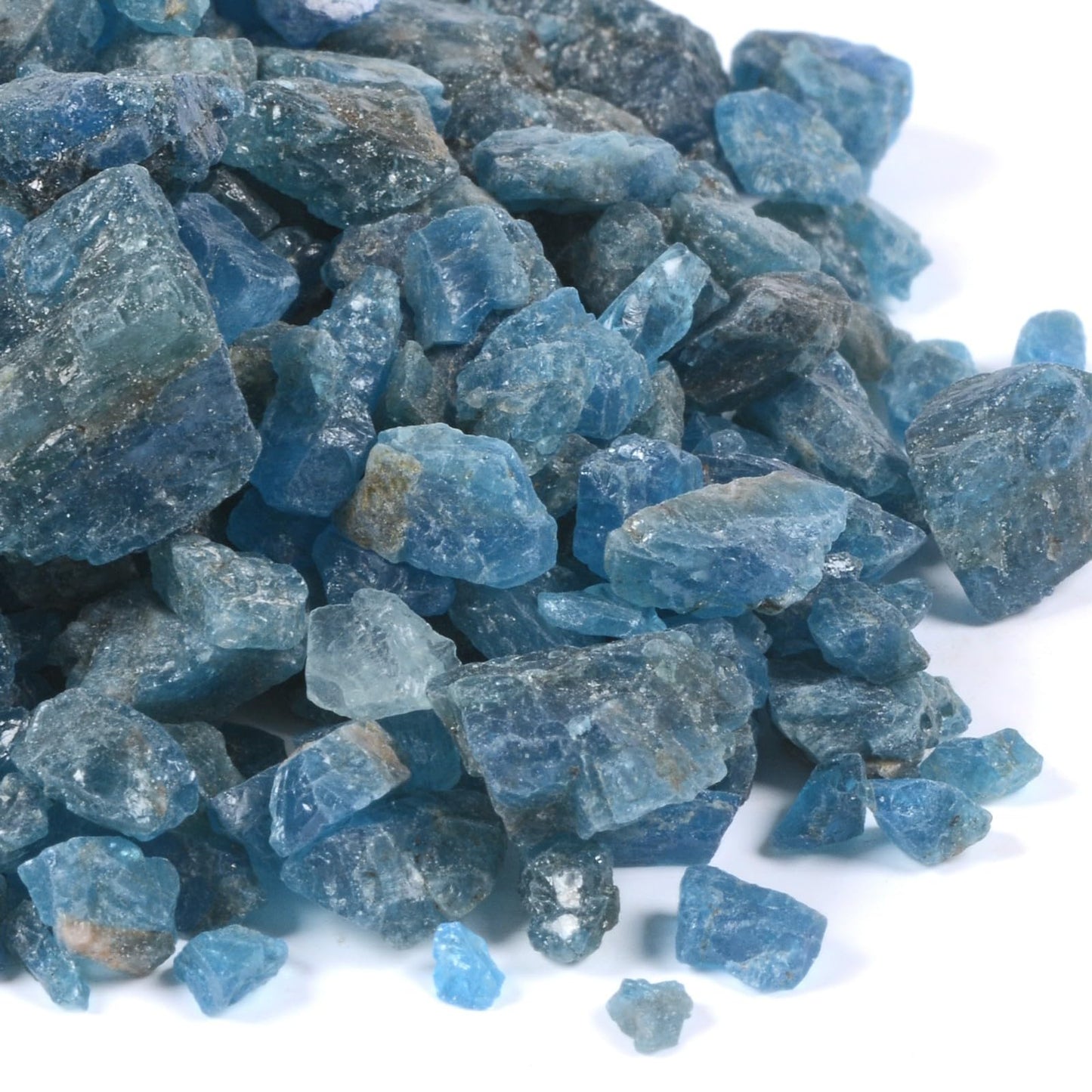 Justinstones Raw Apatite Chips Crushed Tumbled Stone Crystal Healing Embellishments 100 Grams