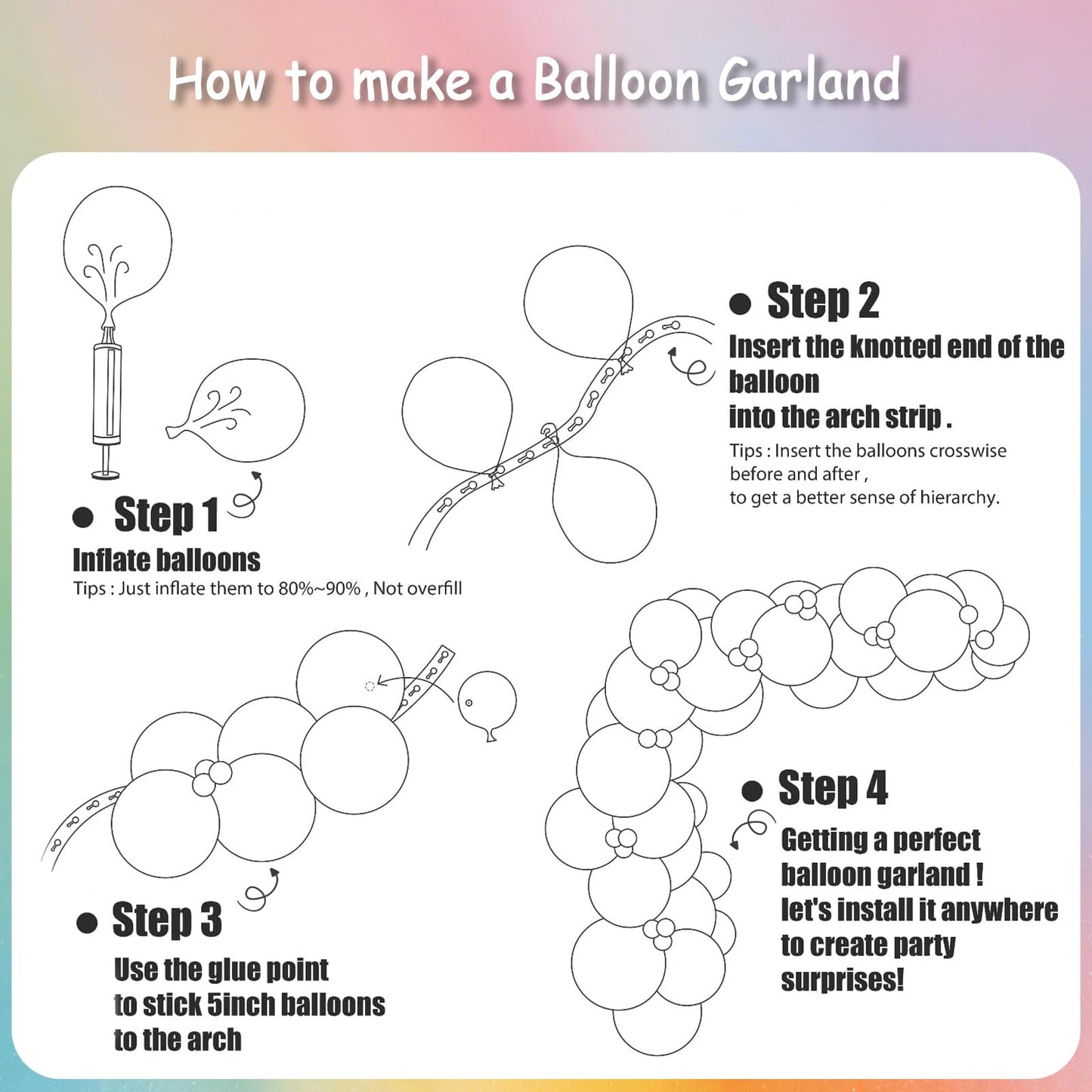 Daisy Balloon Arch Kit, 172Pcs Spring Summer Daisy Theme Party Balloon Decorations for Birthday Wedding, Graduation Ceremony, Outdoor Garden Decor, Mother's Day Holiday Decoration