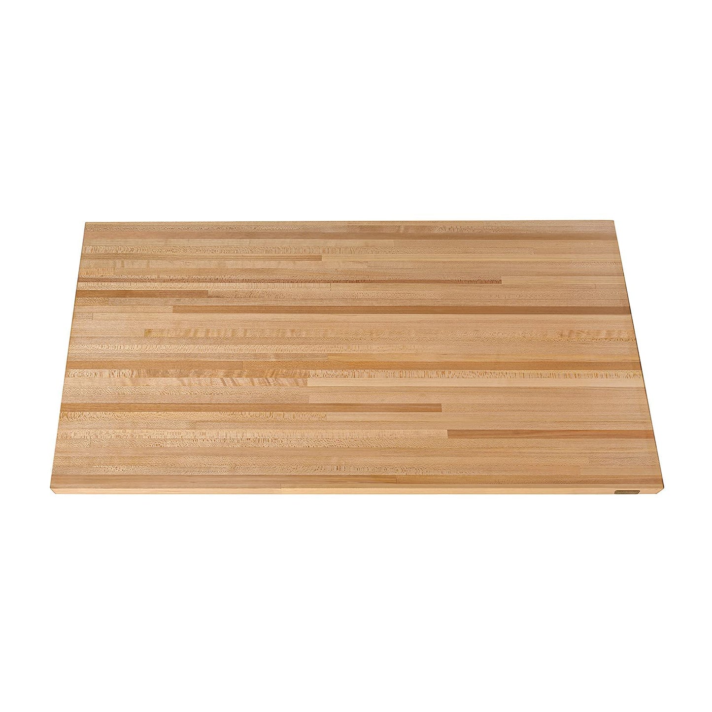 CONSDAN Butcher Block Counter Top, USA Grown Hard Maple Solid Hardwood Countertop, Washer/Laundry Countertop, Table Top, Polished, Prefinished with Food-safe Oil, 1.5" Thickness, 30" L x 25" W