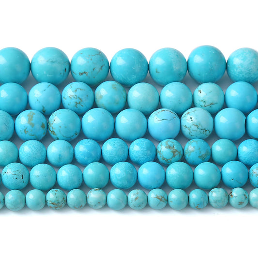 4MM 86PCS Natural Stone Turquoise Beads for Jewelry Making DIY Bracelet