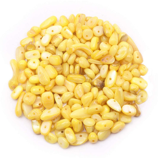 500 pcs Natural Chip Stone Beads Multicolor 5 mm to 8 mm Irregular Gemstone Healing Crystal Loose Rocks Bead Hole Drilled DIY for Bracelet Necklace Earrings Jewelry Making Craft