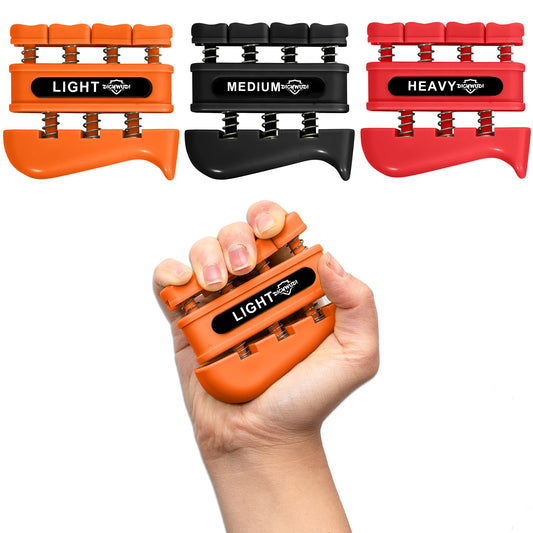 DICYWUDI Grip Strength Trainer, Finger Strength Trainer for Grip Strength Training for Fingers, Wrists, and Hands for Home, Office, Gym, Climbing, Athletes, Musicians, and Therapy