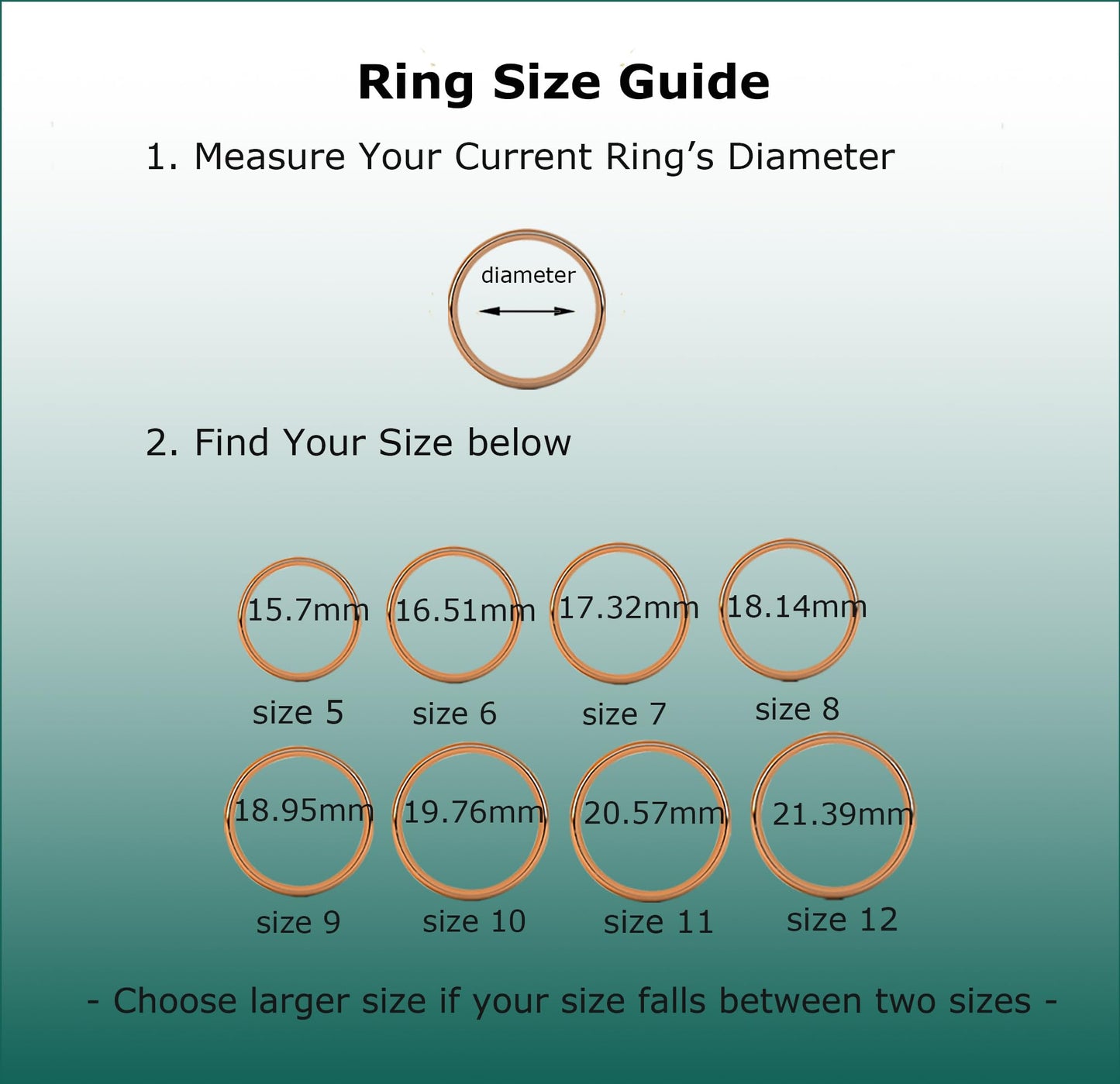 IVY & BAUBLE Pure Uncoated 3mm Copper Ring for Men & Women – Raw Authentic Solid Copper Band – Crafted in USA – Lab-Tested & Wellness Jewelry, Sizes 8