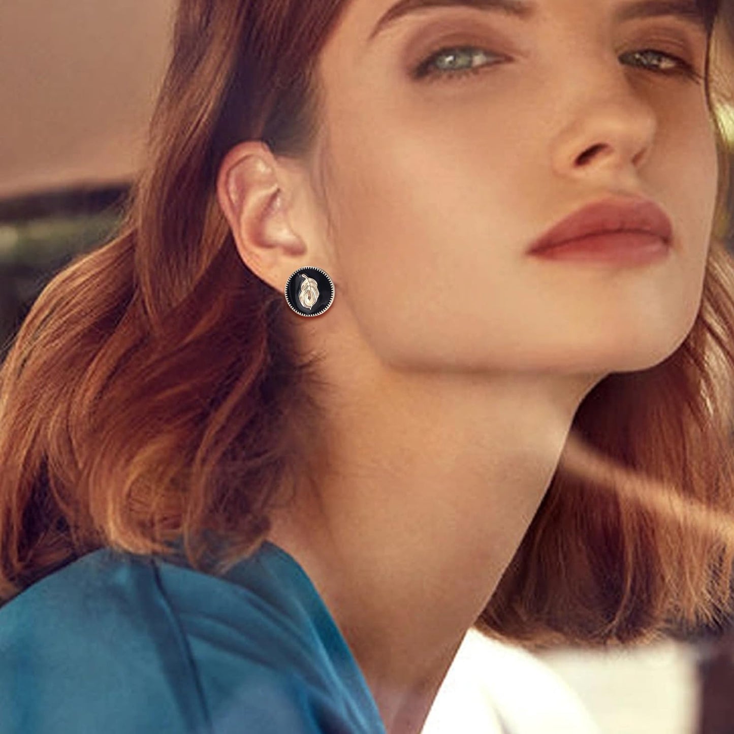 NEWITIN 30 Pairs Magnetic Stud Earrings for Women Clip on Earring Magnet Studs Inlaid Cubic Zirconia Pearl Stud Earring Fashion Non Piercing Magnetic Earrings for Women