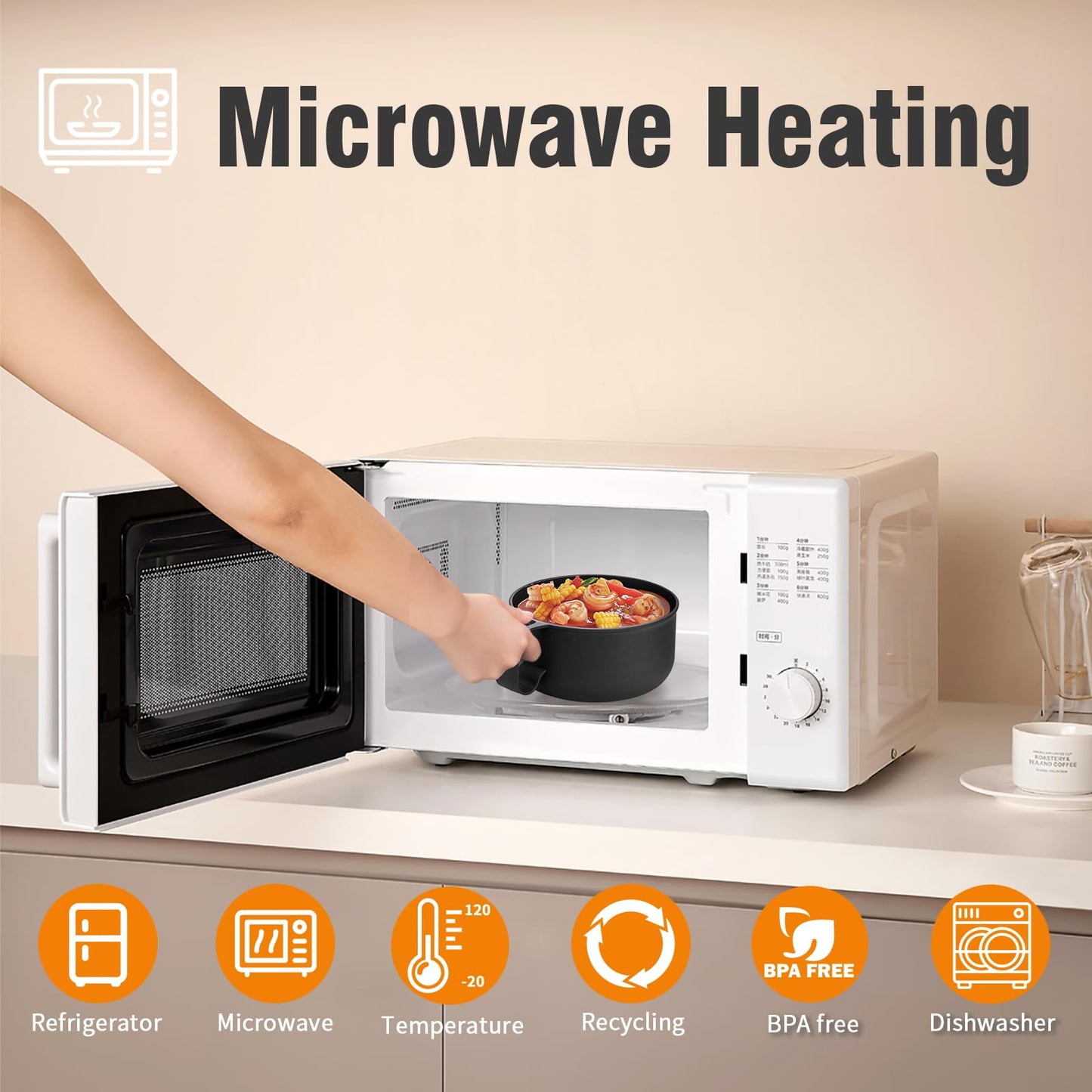 Large Ramen Bowl, Ramen Noodle Bowls Microwavable, Ramen Cooker with strainer, Microwave Pasta Cooker, Ramen Bowl Microwave Gift for College Boys Girls Male Female Dorm Room Essentials Instant Lunch